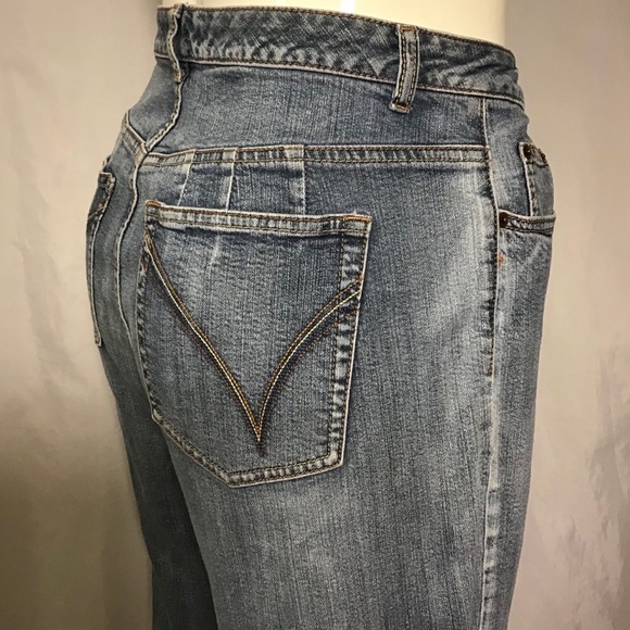 🔵Size 3 Petite Right Fit Stretch Bootcut-Light - Picture 12 of 16